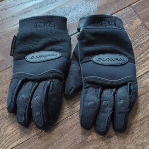 Olympia Black Gel Riding Gloves Size Small